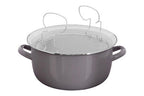 Telo Cool Grey Deep Fryer