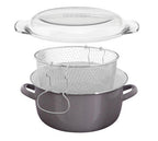 Telo Cool Grey Deep Fryer
