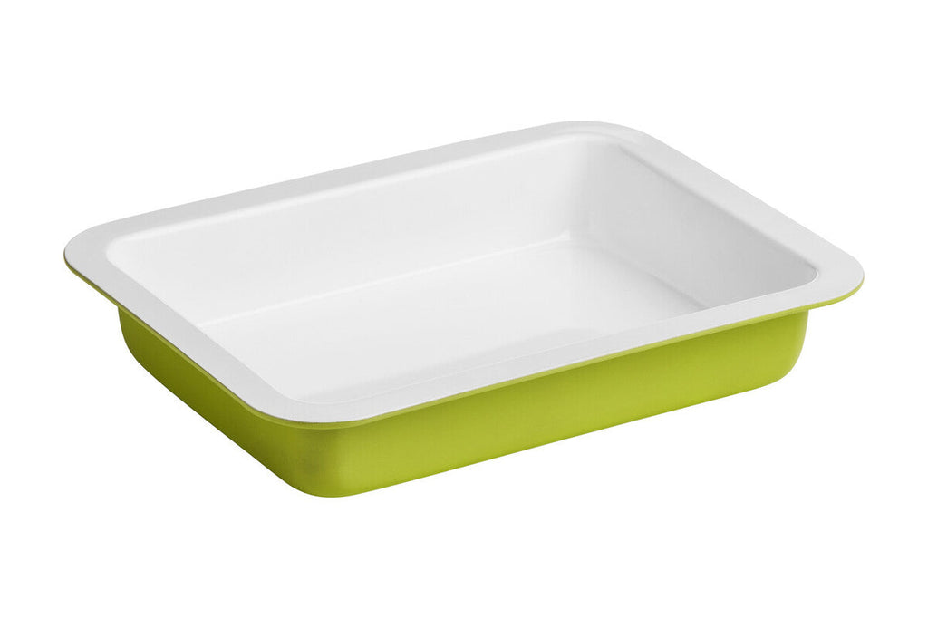 Lime Green Rectangle Roasting Dish | Ecocook