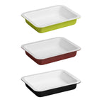 Lime Green Rectangle Roasting Dish | Ecocook