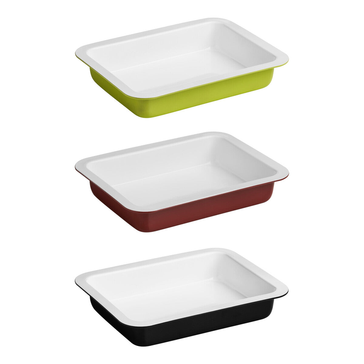 Lime Green Rectangle Roasting Dish | Ecocook