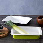 Lime Green Rectangle Roasting Dish | Ecocook