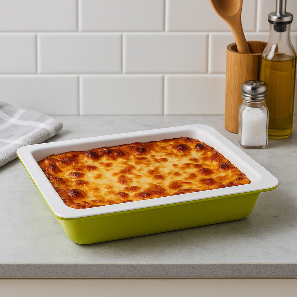Lime Green Baking Dish | Ecocook