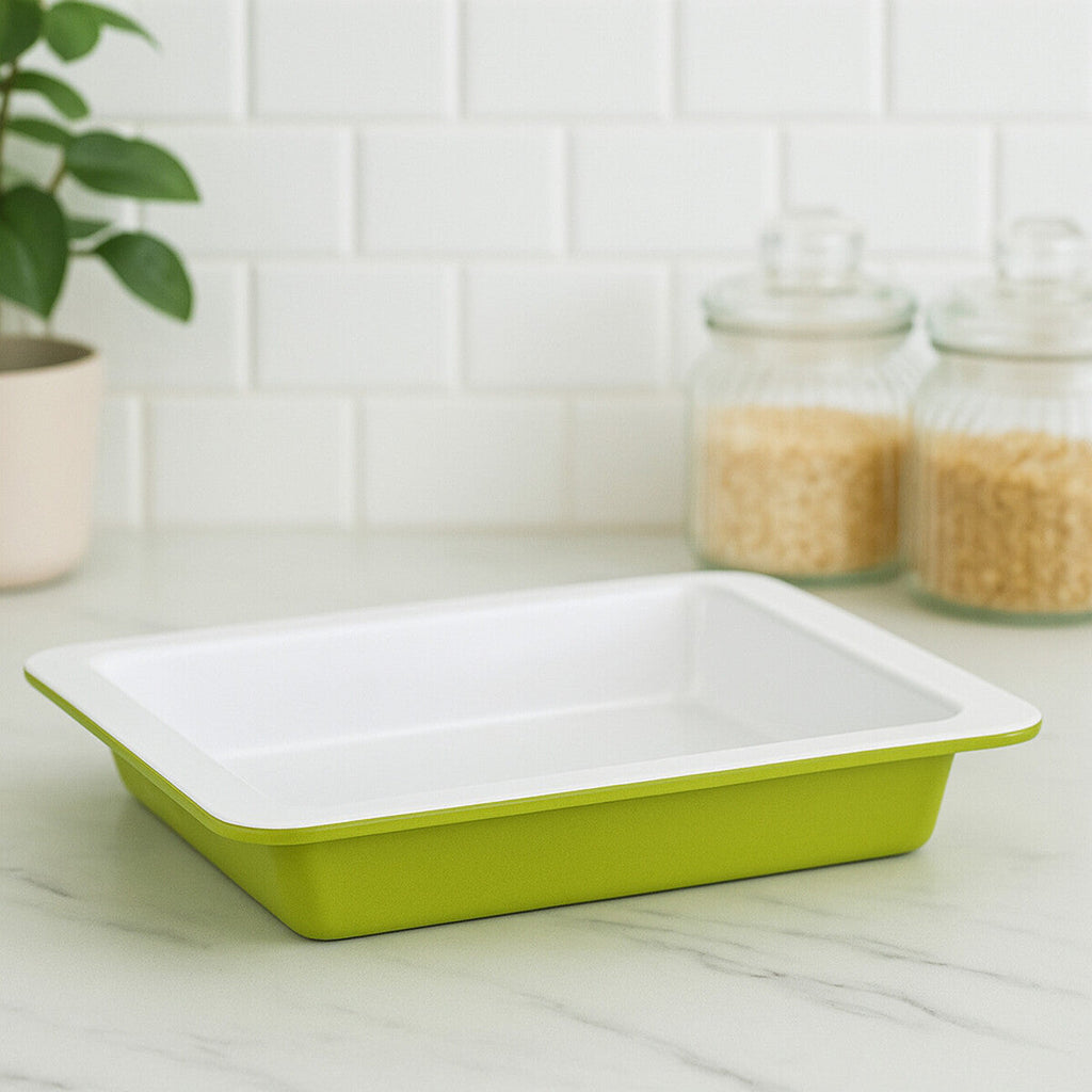 Lime Green Baking Dish | Ecocook