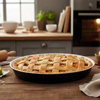 Black Low Flan Dish | Ecocook