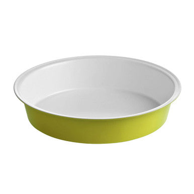 Lime Green and White Cake Tin | Ecocook