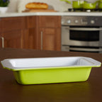 Lime Green Loaf Tin | Ecocook
