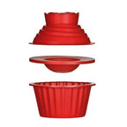 Red Giant Cupcake Silicone Mould Set | Hallie