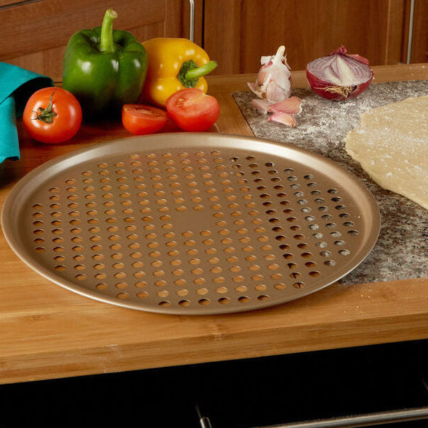 Non Stick Round Pizza Crisper | From Scratch