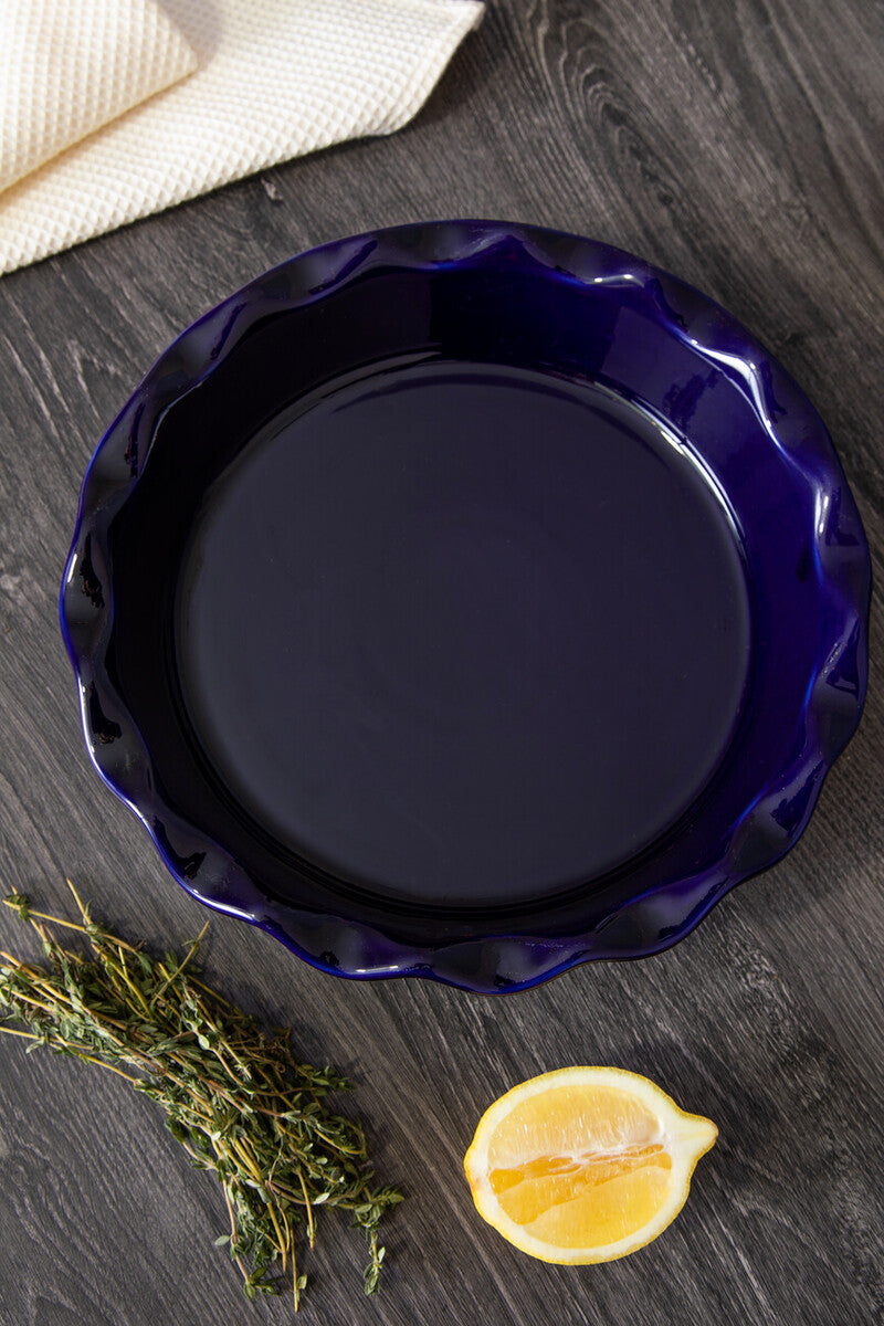 Round Dish with Curved Edges | Modern Retro