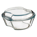 Large Round Glass Casserole Dish | Ovenlove