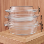 Set of Three Casserole Dishes | Ovenlove
