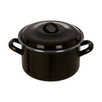 Porter Black Enamel 18cm Casserole Dish