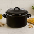 Porter Black Enamel 22cm Casserole Dish