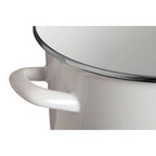 Porter White Enamel 22cm Casserole Dish