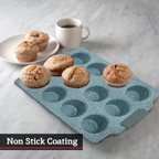 Twelve Cup Marble Effect Muffin Tray | From Scratch