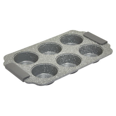 Six Cup Marble Effect Muffin Tray | From Scratch