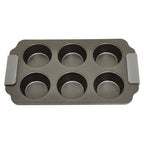 From Scratch Grey Six Cup Muffin Tray.