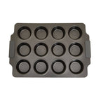From Scratch Grey Twelve Cup Muffin Tray