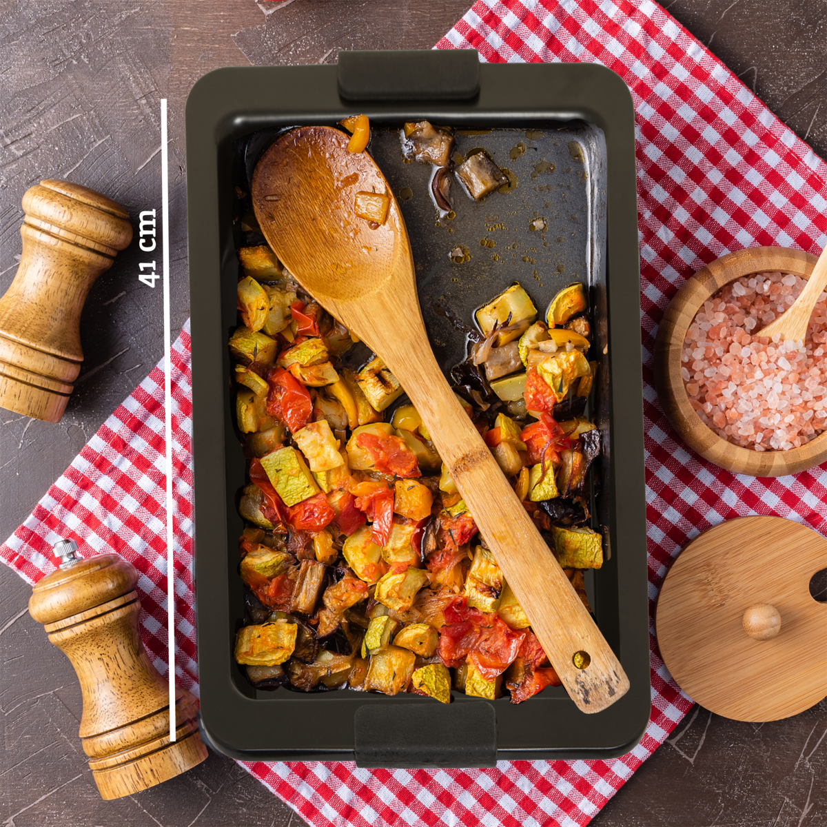 Large Black Baking Tray | From Scratch