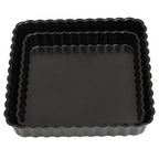 Set of Two Fluted Quiche Flan Tins | From Scratch