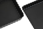 Set of Two Fluted Quiche Flan Tins | From Scratch