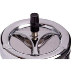 Chrome Effect Large Spinning Ashtray | Siberia