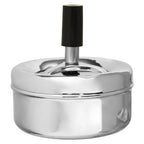 Chrome Effect Small Spinning Ashtray | Siberia