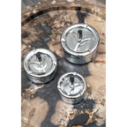 Chrome Effect Small Spinning Ashtray | Siberia