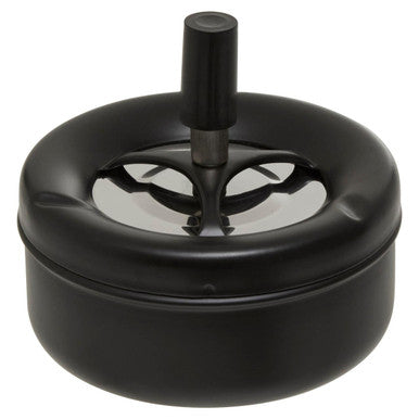 Medium Black Spinning Ashtray | Siberia