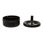 Medium Black Spinning Ashtray | Siberia