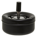 Medium Black Spinning Ashtray | Siberia