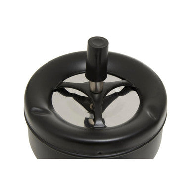 Medium Black Spinning Ashtray | Siberia