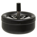 Large Black Spinning Ashtray | Siberia