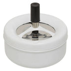 Matte White Medium Spinning Ashtray | Siberia