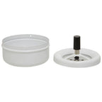Matte White Medium Spinning Ashtray | Siberia