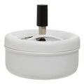 Matte White Medium Spinning Ashtray | Siberia