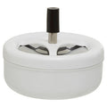 Matte White Large Spinning Ashtray | Siberia
