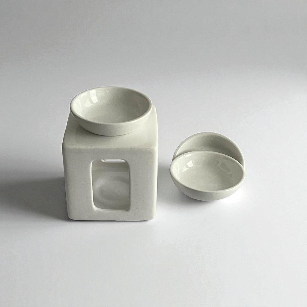 Milan Trio Ceramic Tea Light Wax Burner/Melter