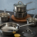 5 Piece Stainless Steel Pan Set | Crosse