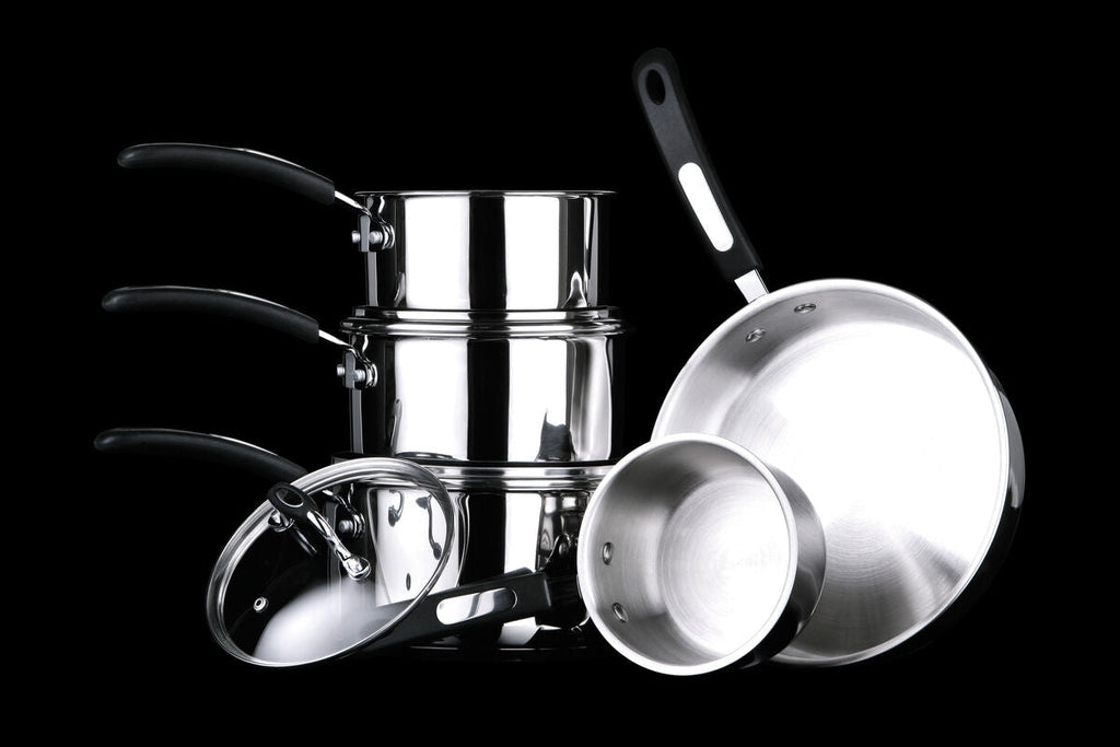 5 Piece Stainless Steel Cookware Set | Tenzo