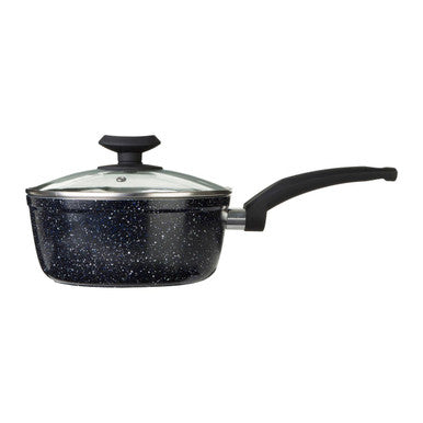 20Cm Saucepan with Glass Lid | Stoneflam