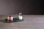 Hammered Copper Finish Mini 10 Cm Milk Pan | Minerva