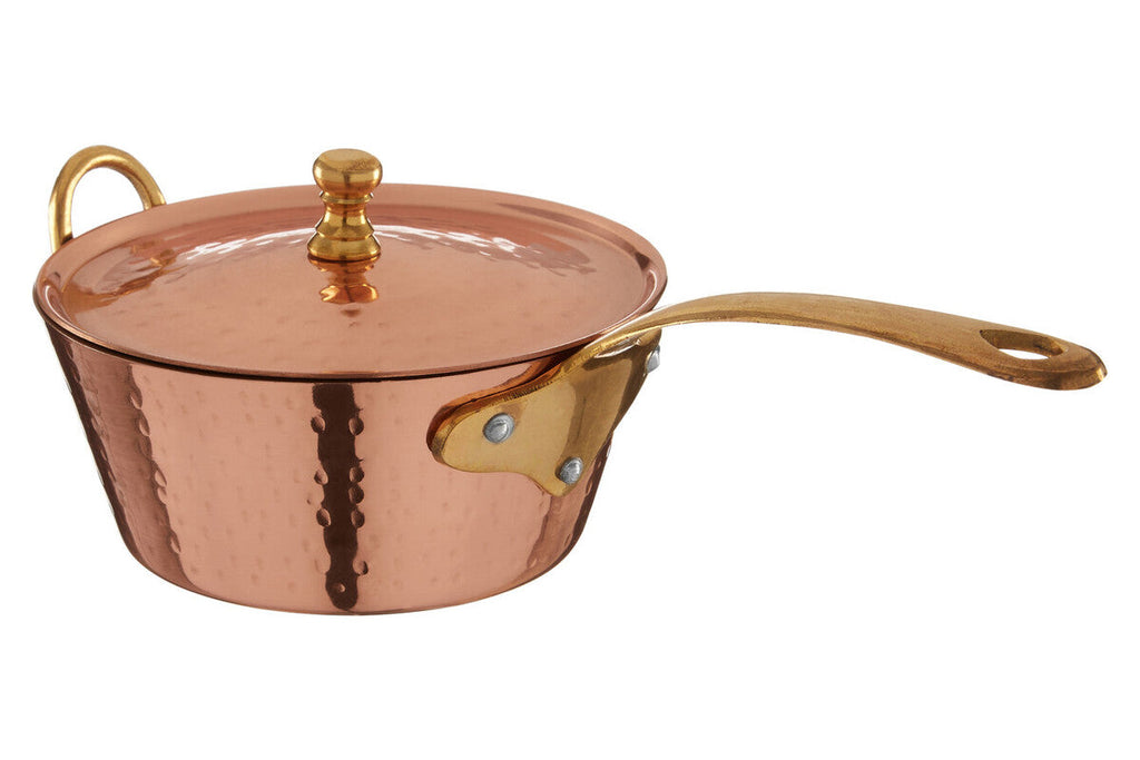 Copper Mini Saucepan Serving Dish | Cyprus