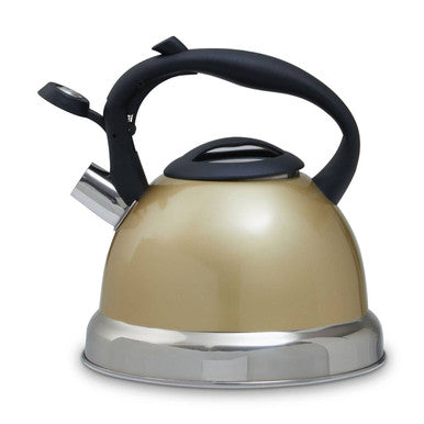 Light Gold 3 Ltr Whistling Kettle | Zion