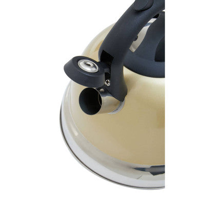 Light Gold 3 Ltr Whistling Kettle | Zion
