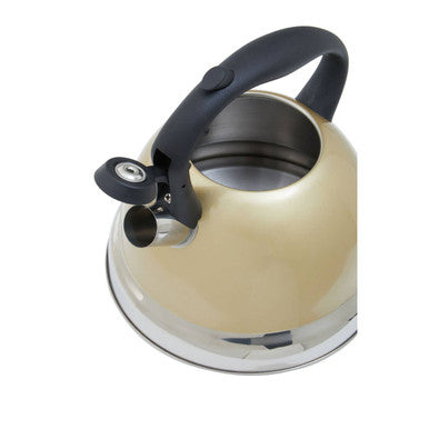 Light Gold 3 Ltr Whistling Kettle | Zion