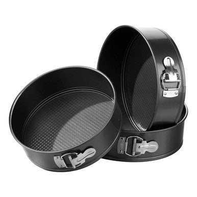 Set of 3 Spring Form Round Cake Tins | Mari