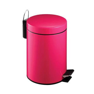 Hot Pink 3 Litre Pedal Bin | Parker