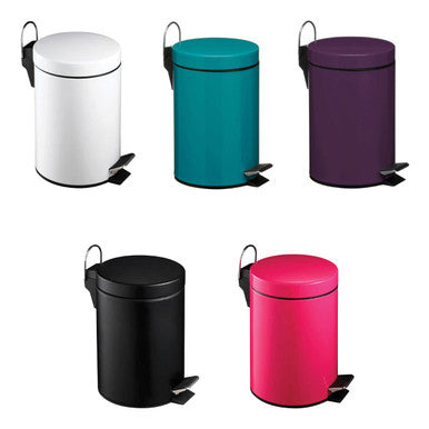 Black 3 Litre Pedal Bin | Parker